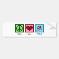 Peace Love Pit Bull