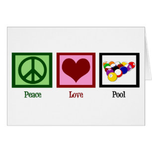 Peace Love Pool   Cool Billiards