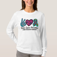 Peace Love Prevention Suicide Prevention Awareness