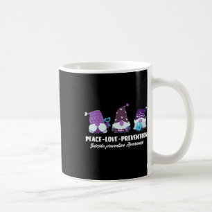 Peace Love Prevention Support Suicide Prevention A Coffee Mug