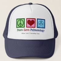 Peace Love Pulmonology Customizable Pulmonologist