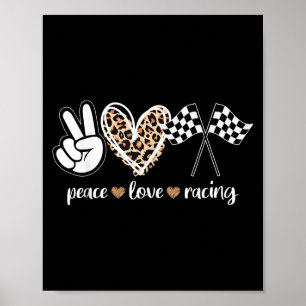 Peace Love Racing  Poster