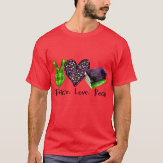 Peace Love Read family T-Shirt