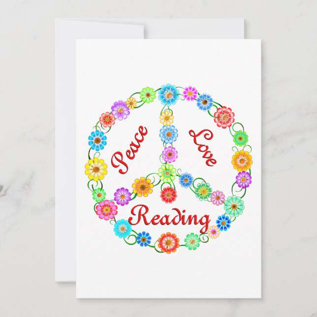 Peace Love Reading (Front)
