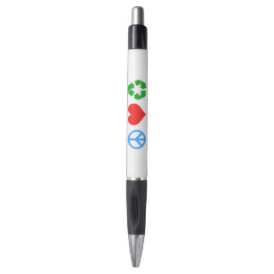 Peace Love Recycle Pen