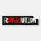 Peace Love Revolution Bumper Sticker