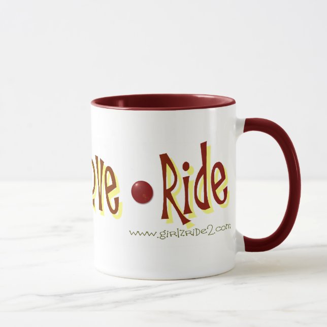 Peace*Love*Ride - Coffee Mug (Right)