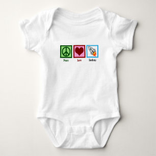 Peace Love Rockets Baby Bodysuit