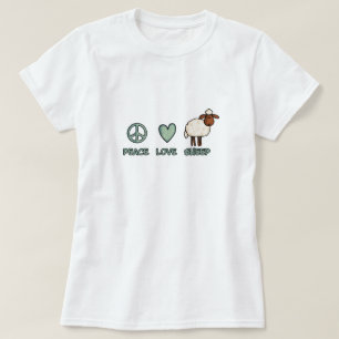peace love sheep T-Shirt