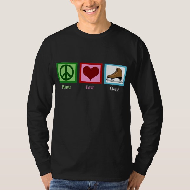 Peace Love Skate T-Shirt (Front)
