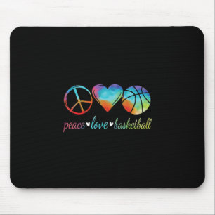 Peace Love Sketll Cute Women Girls Sketll Lover  Mouse Pad