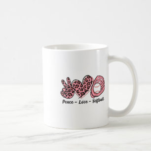 Peace Love Softll Mom I Love Softll For Women Coffee Mug