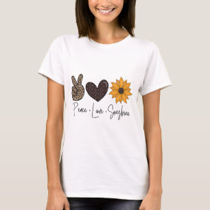 Peace love sunshine T-Shirt