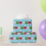 Peace Love Sweet 16 Cute Custom 16th Birthday Wrapping Paper<br><div class="desc">This cute custom Peace Love Sweet Sixteen wrapping paper makes the perfect gift wrap for a teenage girl who loves pretty pink 16 next to a peace sign and heart. Order this beautiful blue birthday wrapping paper for your daughter's 16th bday to make her special day perfect.</div>
