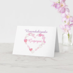 Peace Love T-Shirt Card