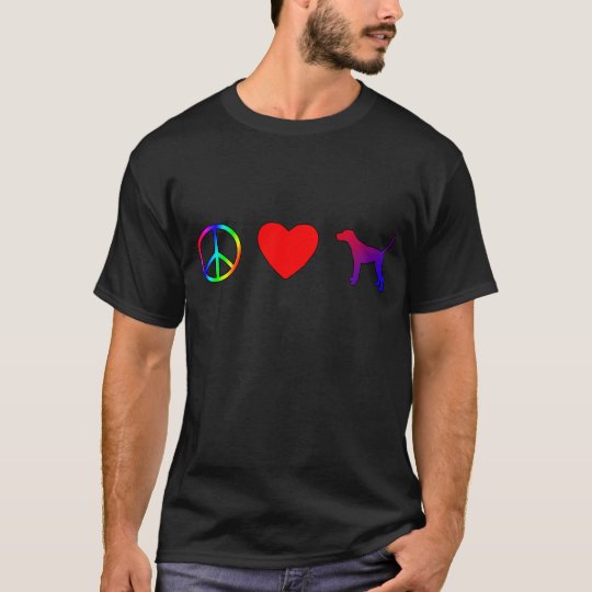 Peace Love Treeing Walker Coonhounds T-Shirt