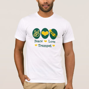 Peace Love Trumpet T-shirt