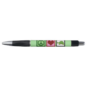 Peace Love Turtles Pen