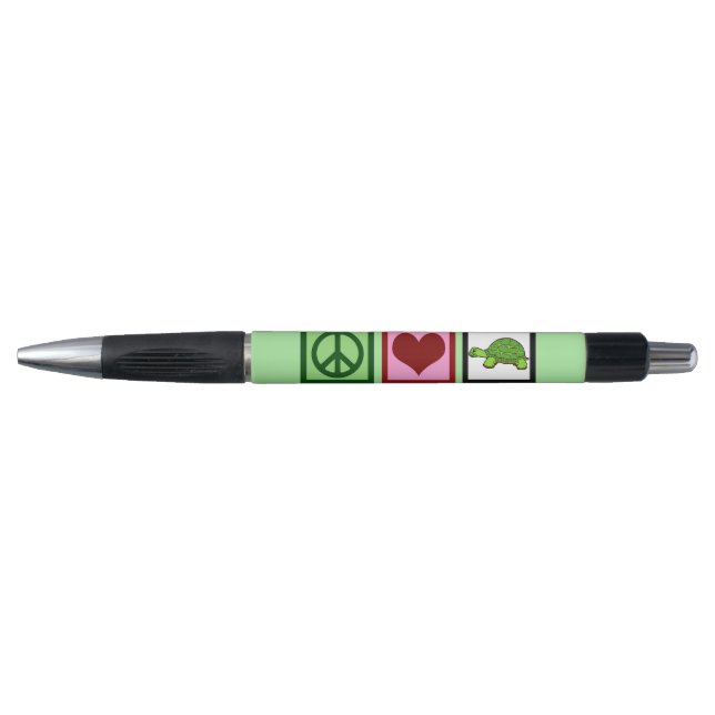 Peace Love Turtles Pen (Front)