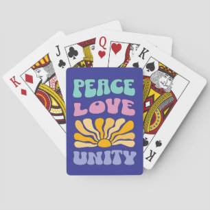 Peace Love Unity Playing Cards