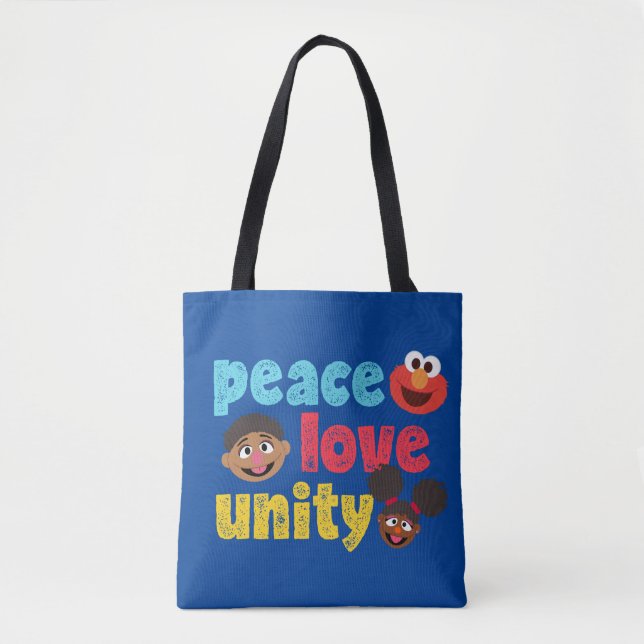 Peace Love Unity Tote Bag (Front)