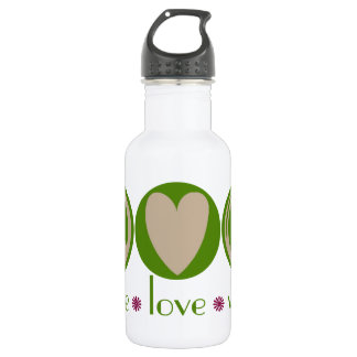 Peace Love Vegan 532 Ml Water Bottle