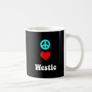 Peace love Westie Coffee Mug