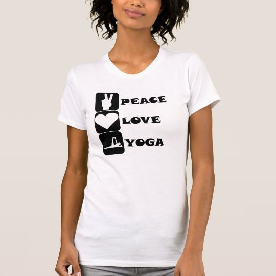 Peace Love Yoga T-Shirt