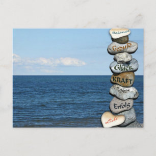 Peace, Luck And Harmony  Postcard