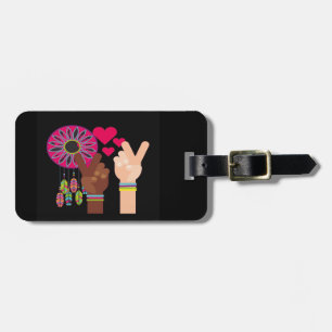 Peace Luggage Tag