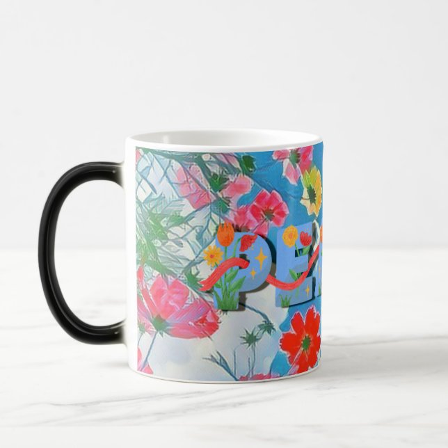 PEACE MAGIC MUG (Left)