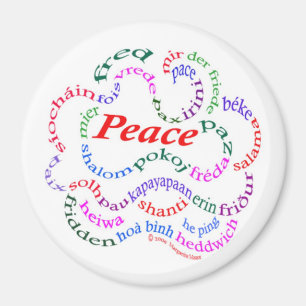 Peace magnet