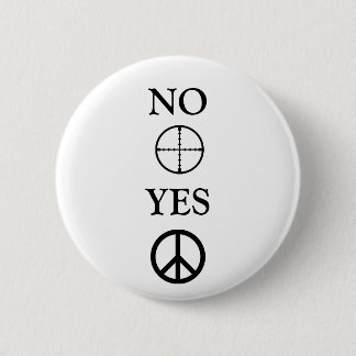 Peace Message 2 Inch Round Button