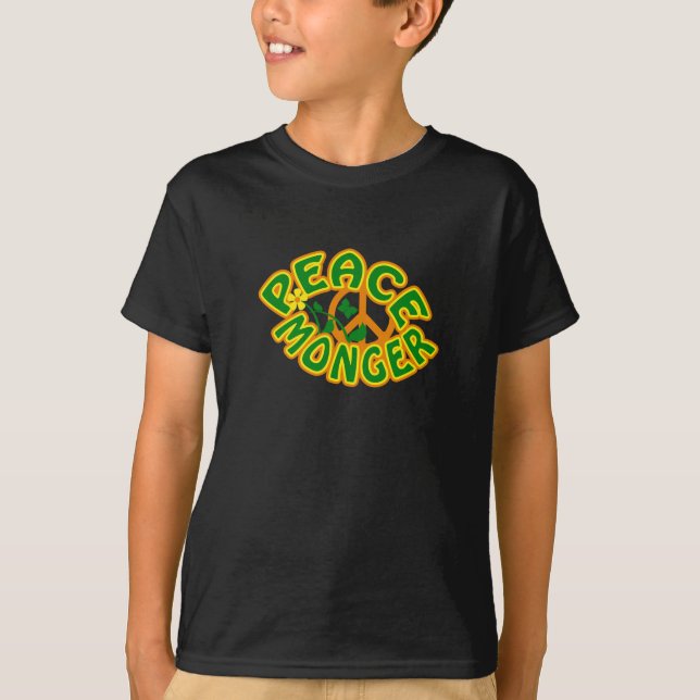 Peace Monger shirt - choose style & colour (Front)