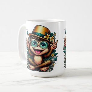 Peace Monkey Coffee Mug