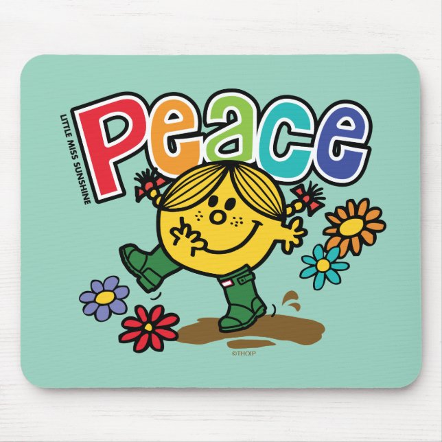 Peace Mouse Pad (Front)