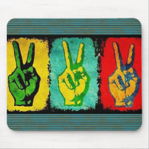 Peace Mouse Pad