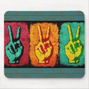 Peace Mouse Pad