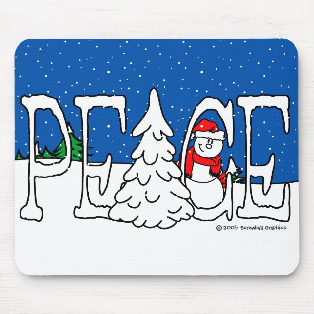 Peace Mousepad (Front)