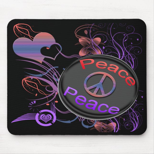 Peace Mousepad (Front)