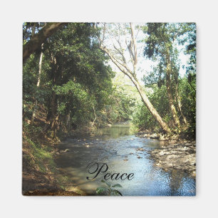 Peace Nature Scene Magnet