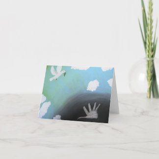 "Peace" Note Card from Canvas Justice