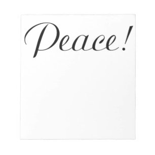 PEACE NOTEPAD