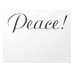 PEACE NOTEPAD
