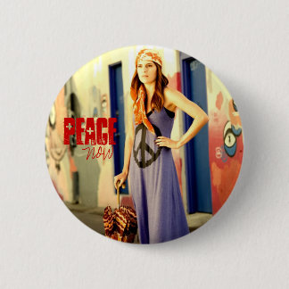 Peace Now 2 Inch Round Button
