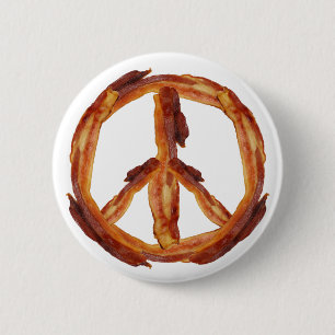 Peace Of Bacon 2 Inch Round Button