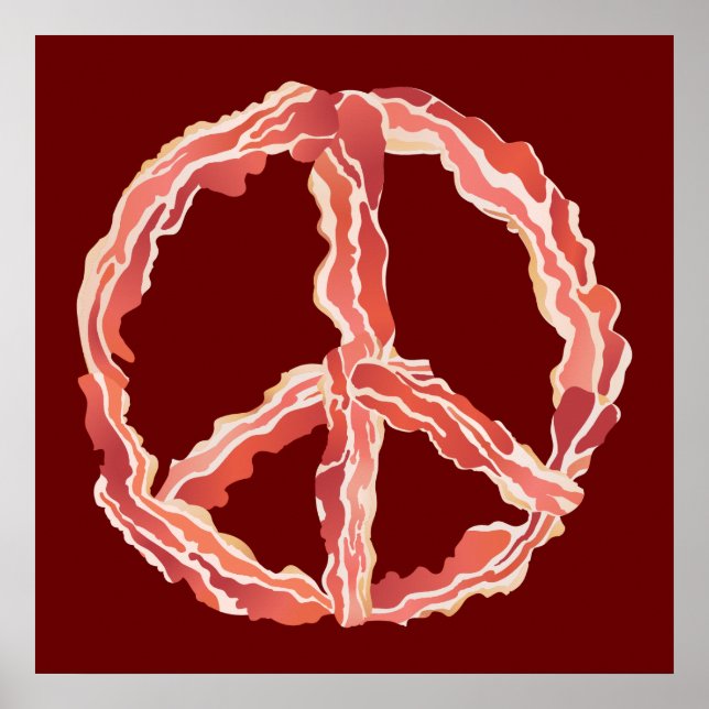 Peace of Bacon Poster (Front)
