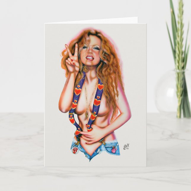 Peace of Heaven by Elizabeth Austin Greeting Card (Front)