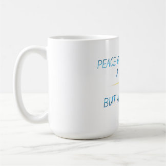 Peace of mind coffee mug
