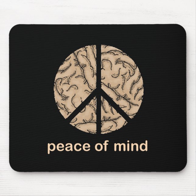 Peace of Mind Mouse Pad (Front)